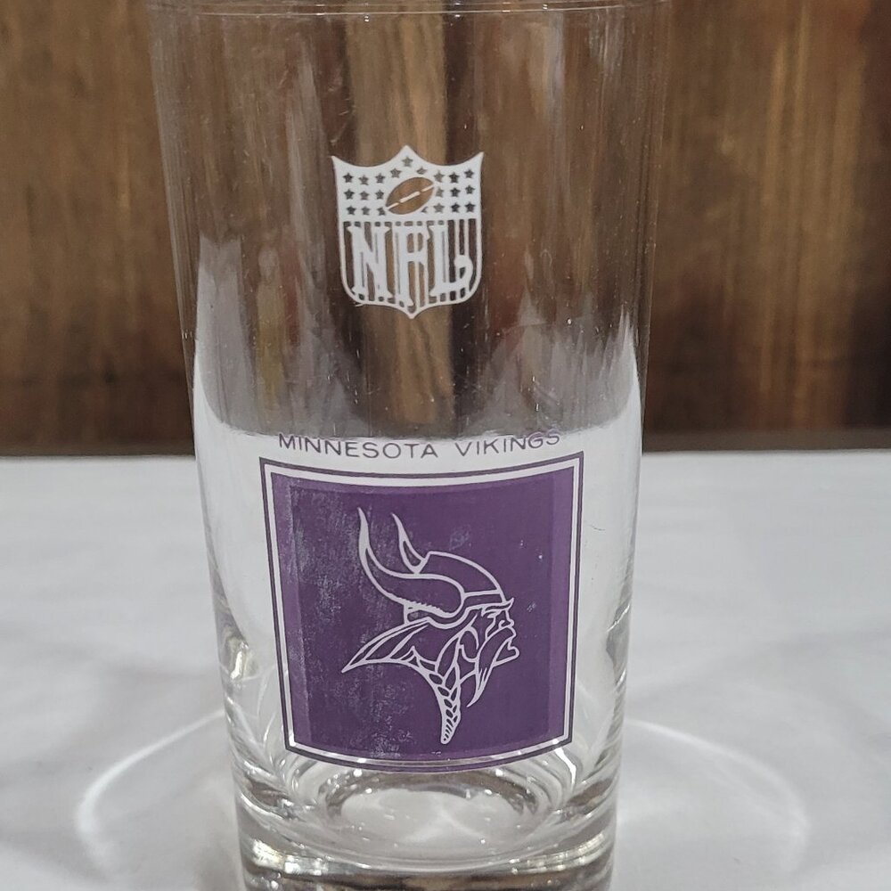 Rare NFL Minnesota Vikings Glass‎